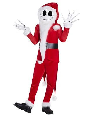 Adult Jack Skellington Santa Costume - The Nightmare Before Christmas