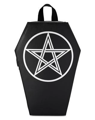 Pentagram Coffin Mini Backpack