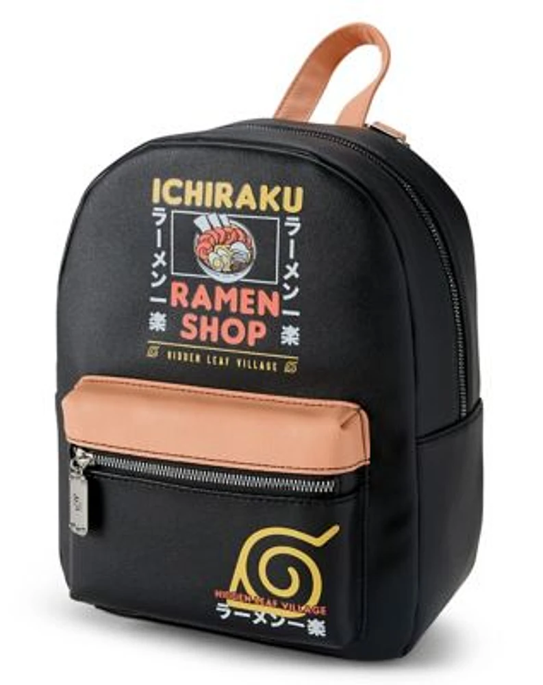 Naruto Shippuden Ichiraku Ramen Shop 11 Mini Backpack / Black Bag