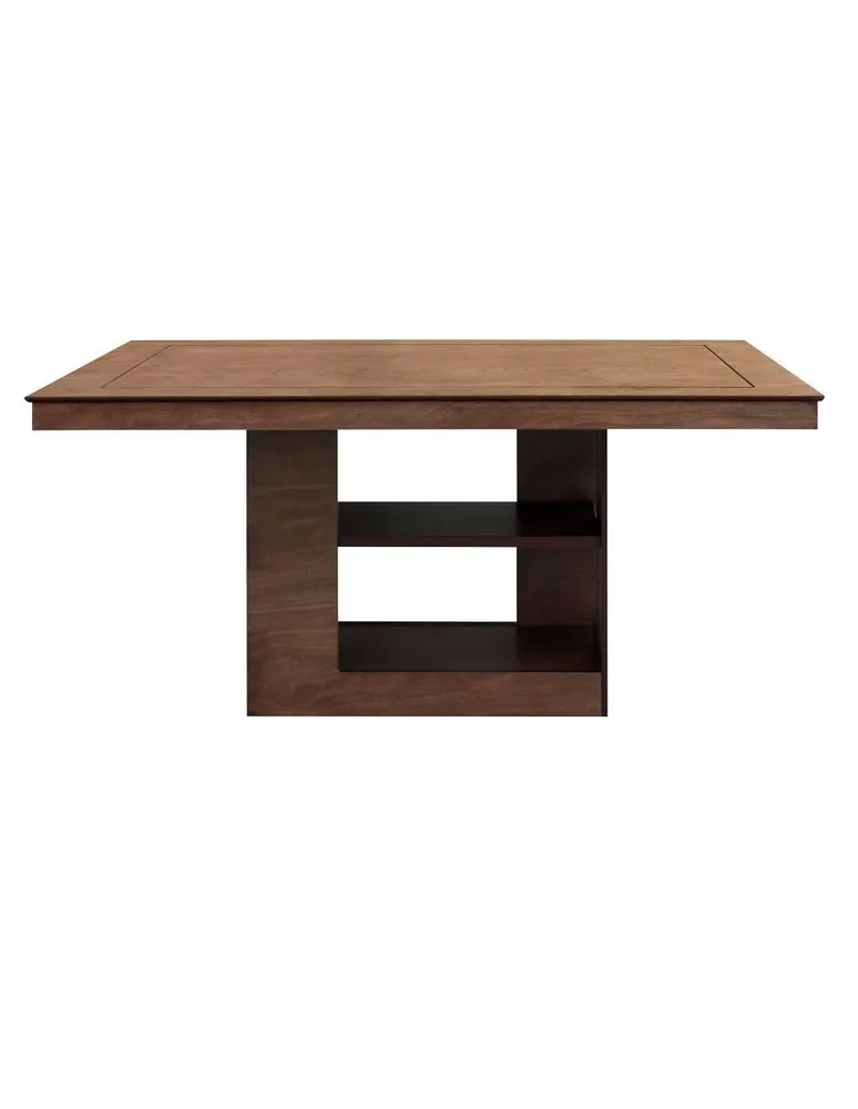 Mesa de comedor Diper de MDF y madera