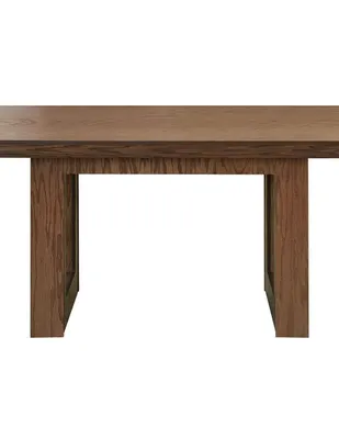 Mesa de comedor Diper de madera encino