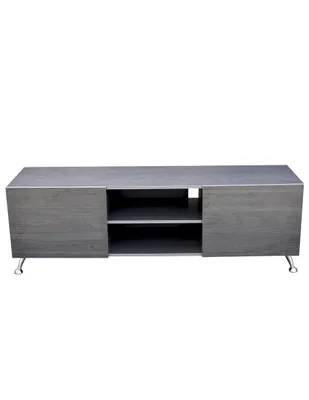 Centro de entretenimiento Hogare Italy gris Storm Mueble para TV de 70 pulgadas