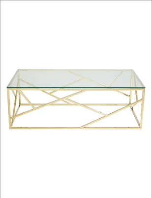 Mesa de centro Kabah Home de cristal