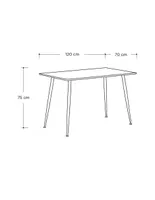 Mesa de comedor Gaia Lugo de MDF