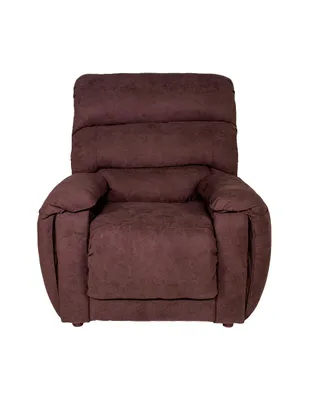 Reclinable Violanti Belmont estilo contemporáneo de tela