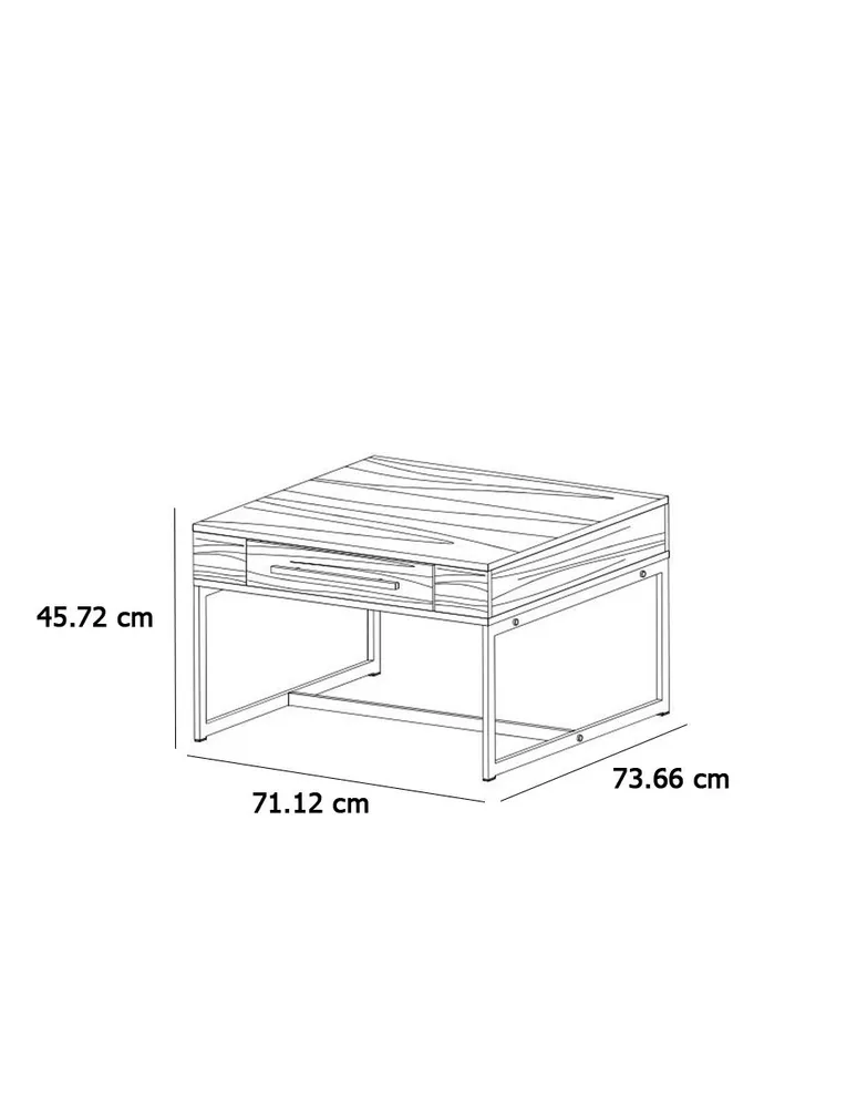 Mesa de centro SEI de madera