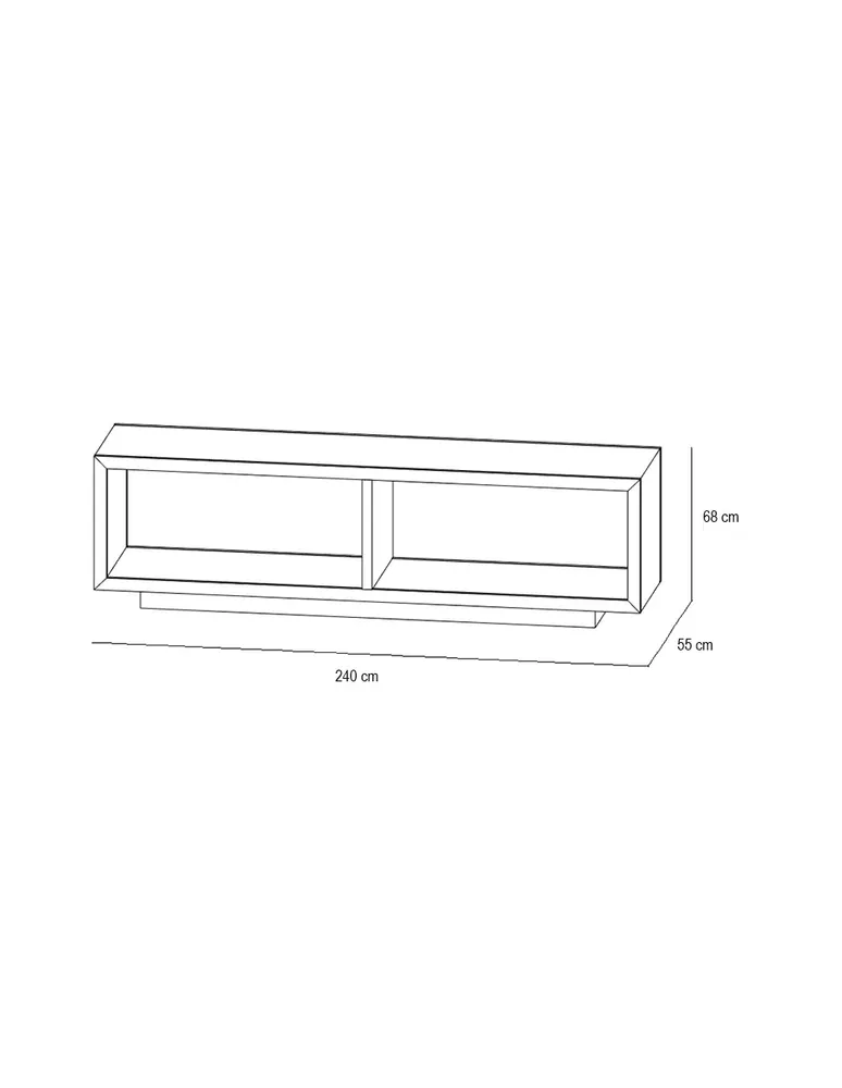 Credenza Casagora Toledo de madera