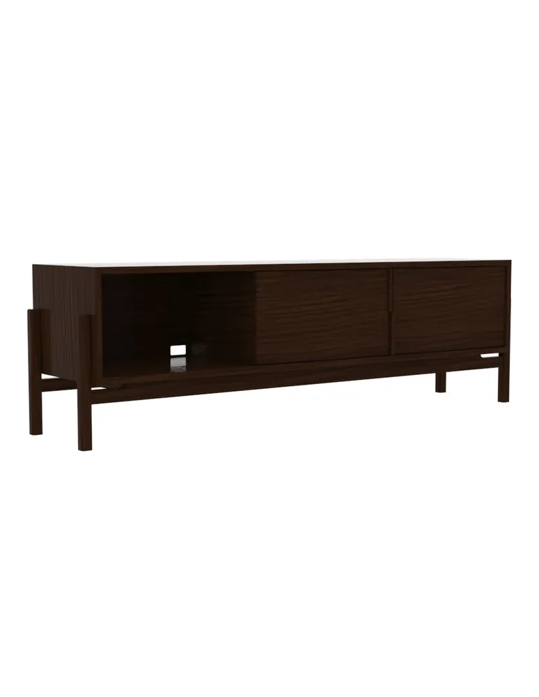 Mueble de TV en madera ADOLFO 200 cm