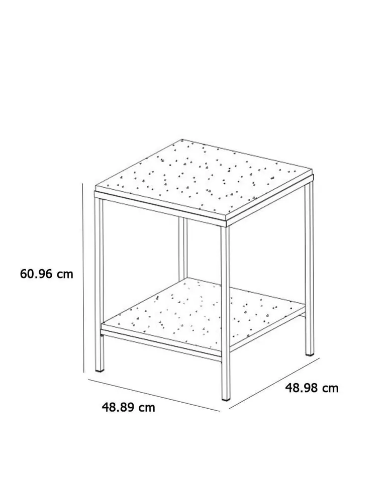 Mesa lateral SEI de madera