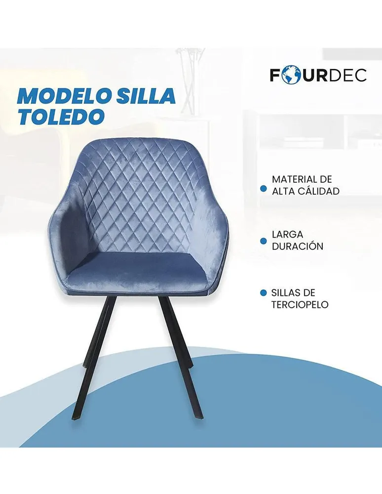 Silla Mueblana Palma de metal