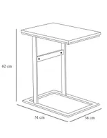 Mesa lateral SEI de madera