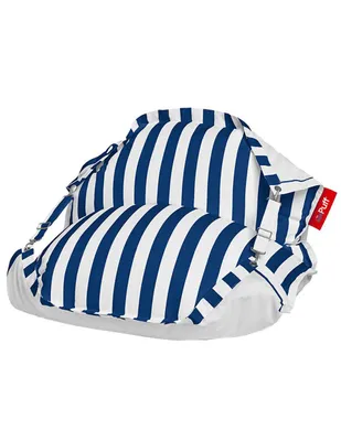 Sillón Basic Puff Navy Straps Stripes