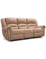 Set reclinable Confortopiel Magnus de piel y vinil