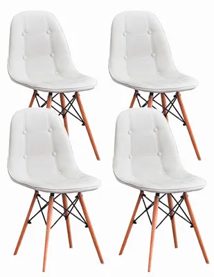 Set de 4 sillas Elly-Decor Eames poliéster