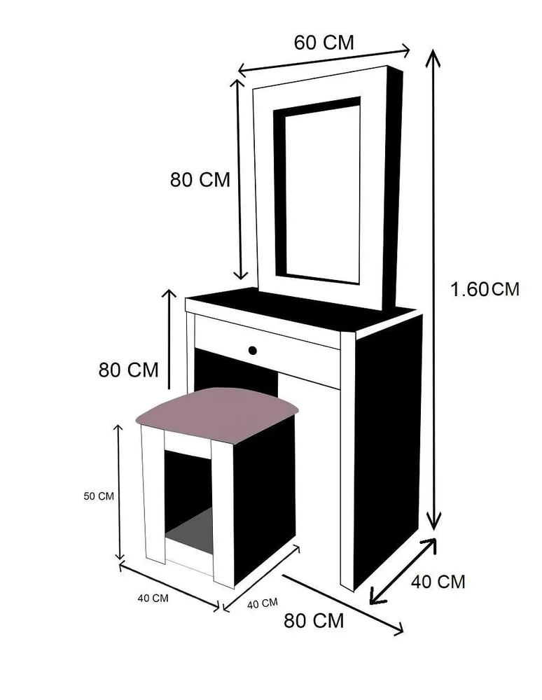 Tocador Vaniglam Vanity