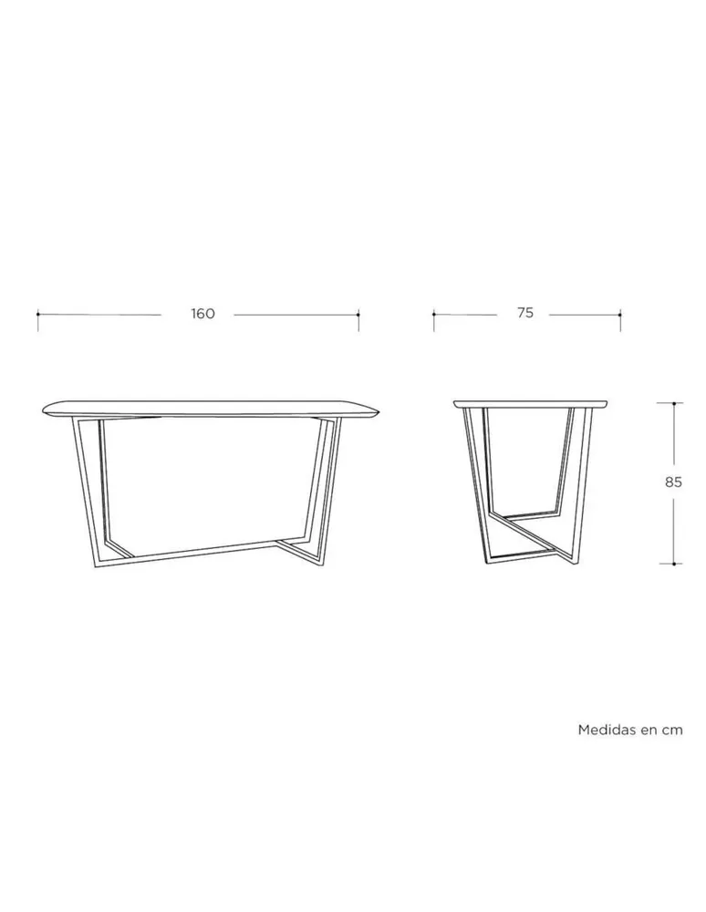 Mesa de comedor GAIA Chocamán mdf