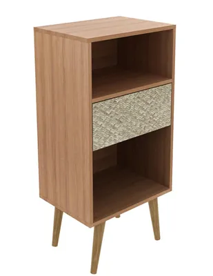 Mesa lateral A22 contemporáneo de mdf