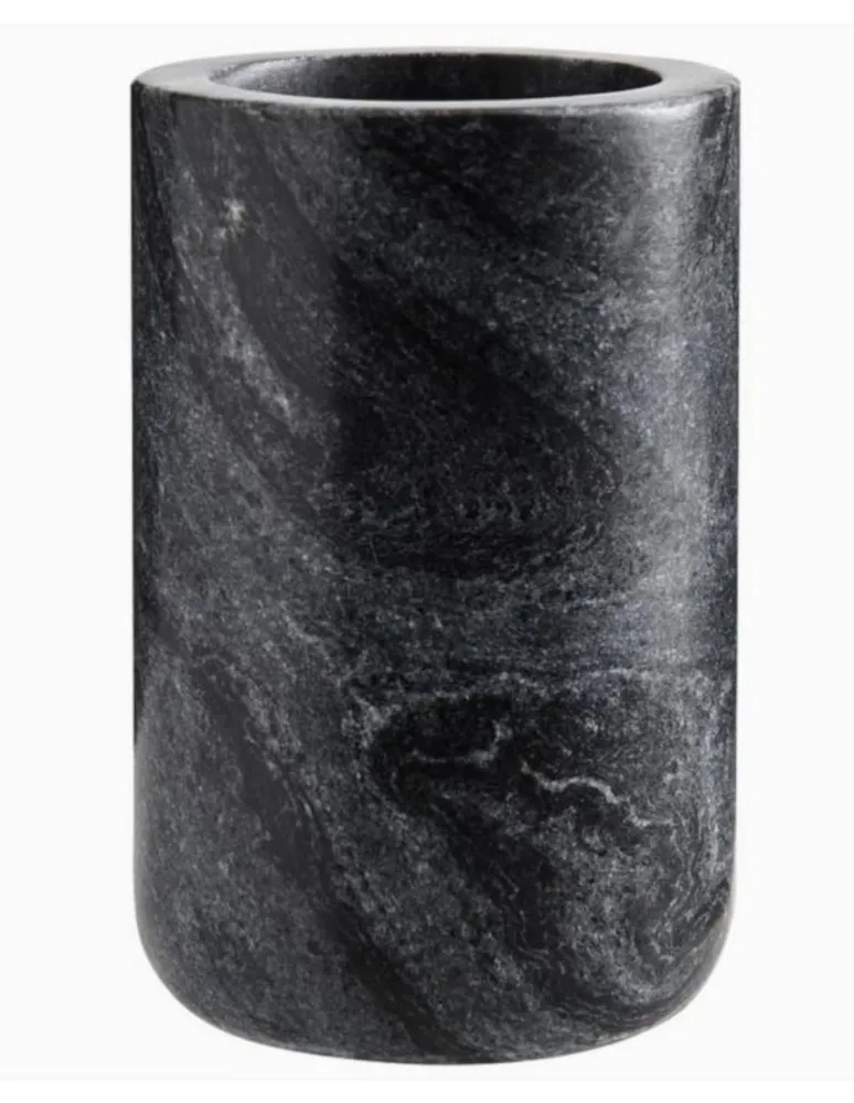 Porta Cepillo Black Marble