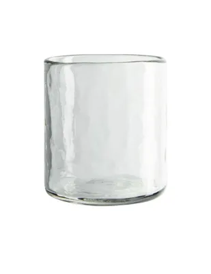 Vaso doble old fashion Hammered de cristal