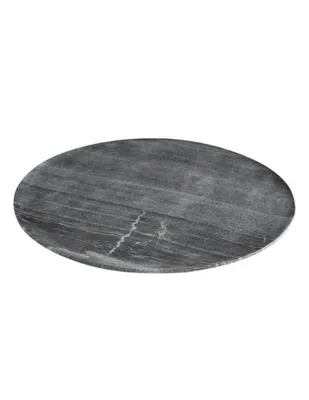 Charola de Servicio Giratoria Black Marble