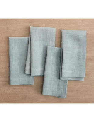 Set de servilletas Mason de lino 4 piezas