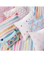 Duvet para Cojín Kayla Rainbow Stripe