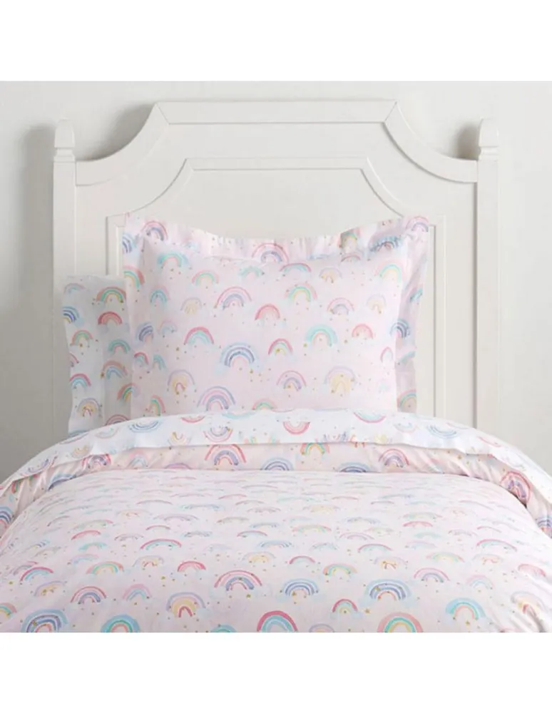 Duvet Organic Rainbow Cloud