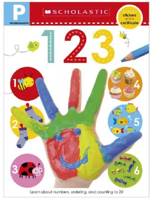 Pre-K Skills Workbook: 1 2 3