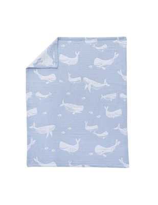 Manta tejido jacquard Organic Muslin