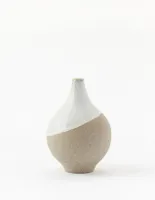 Florero Half Dipped Stoneware