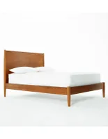 Cama Mid Century de madera