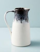 Jarra Reactive Glaze Negro