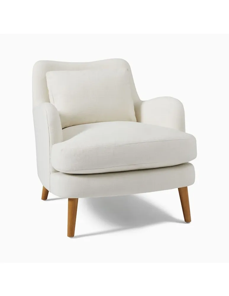 Sillón Sophie estilo contemporáneo de madera