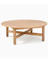 Mesa de acento West Elm Hargrove de madera