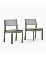 Set de 2 sillas Portside Outdoor madera