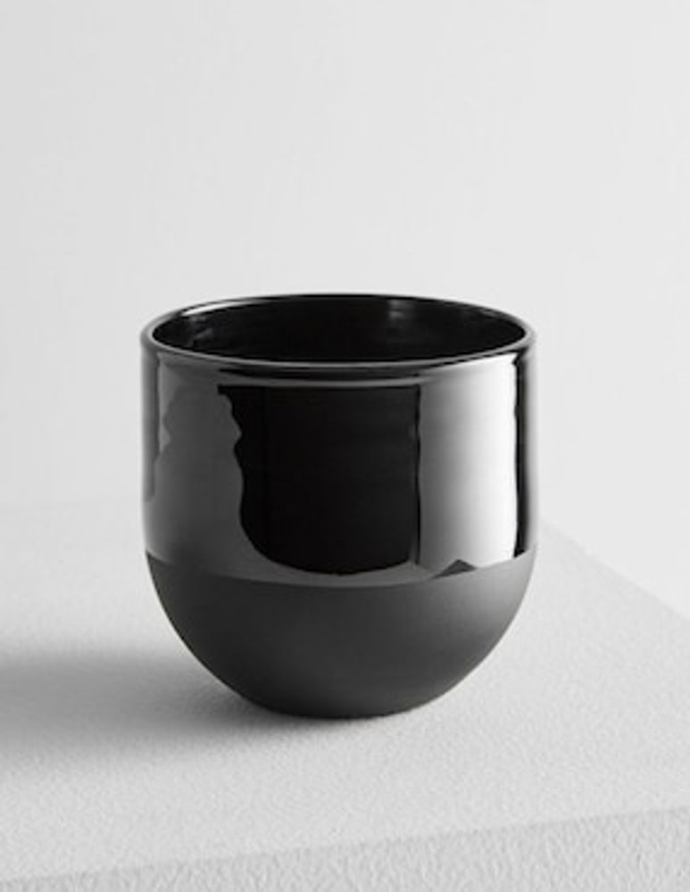 Vela Black Glass Collection