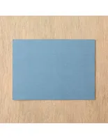 Set mantel individual rectangular de plástico Denim Texture