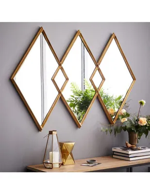 Espejo de Pared Overlapping Diamond