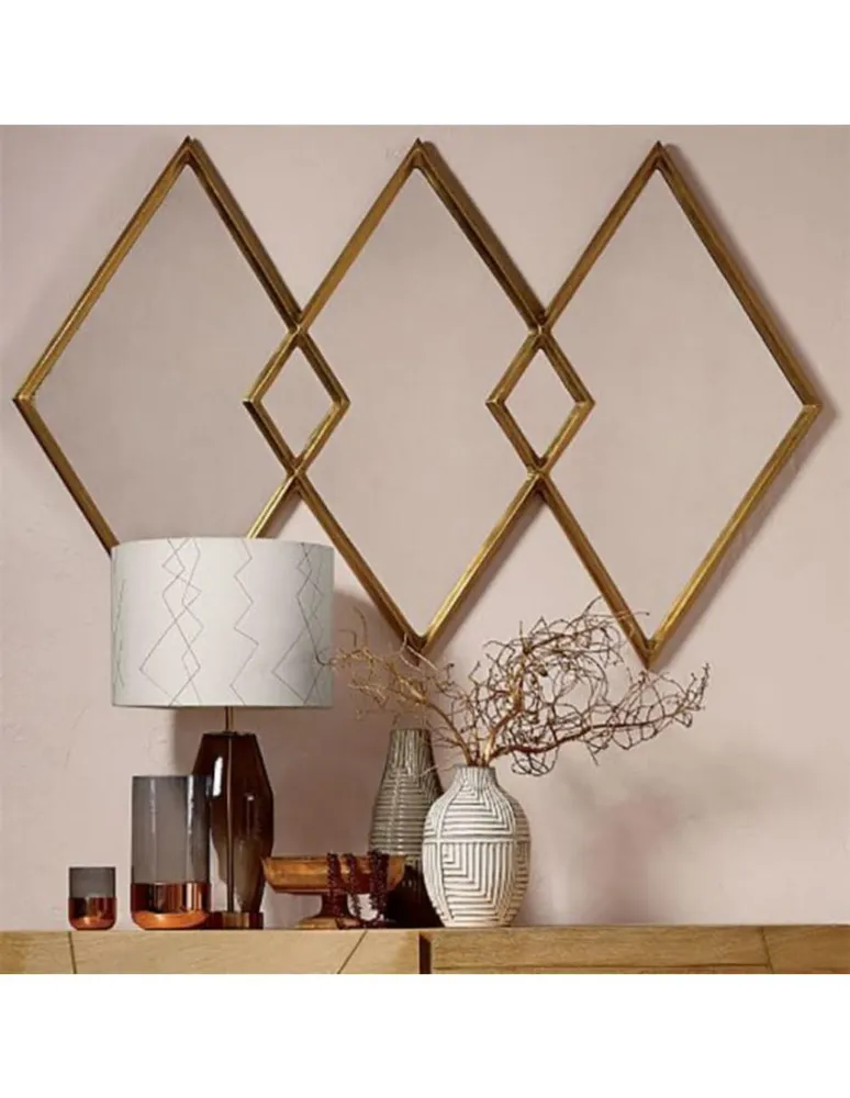 Espejo de Pared Overlapping Diamond