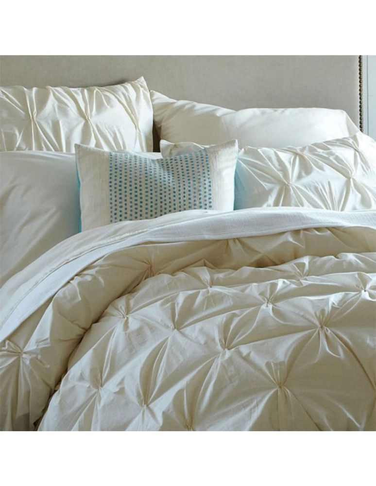 Duvet Pintuck Blanco