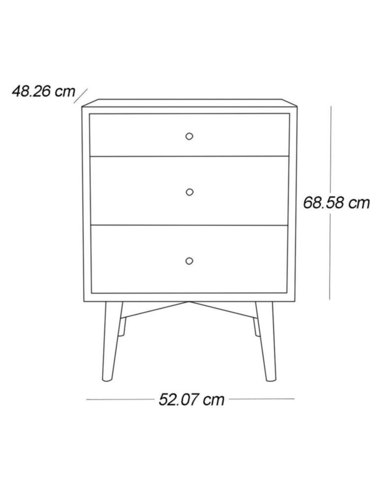 Consola de madera eucalipto