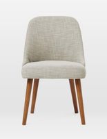 Silla Mid-Century de tela