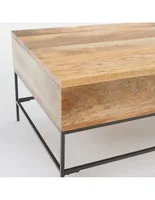 Mesa de centro West Elm Storage madera