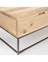 Mesa de centro West Elm Storage madera