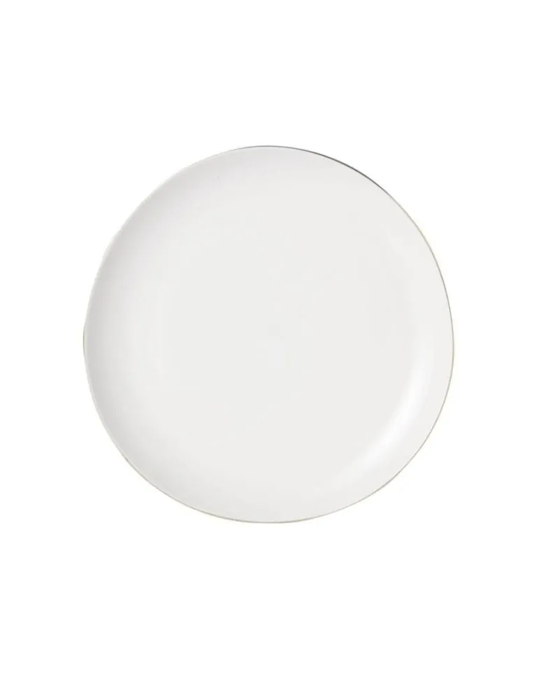 Plato para ensalada Organic Shaped de porcelana