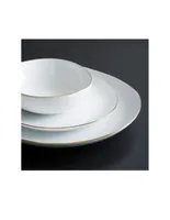 Plato para ensalada Organic Shaped de porcelana