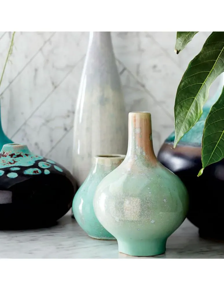 Florero Reactive Glaze