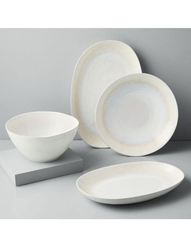 Servicio de Mesa Reactive Glaze Blanco