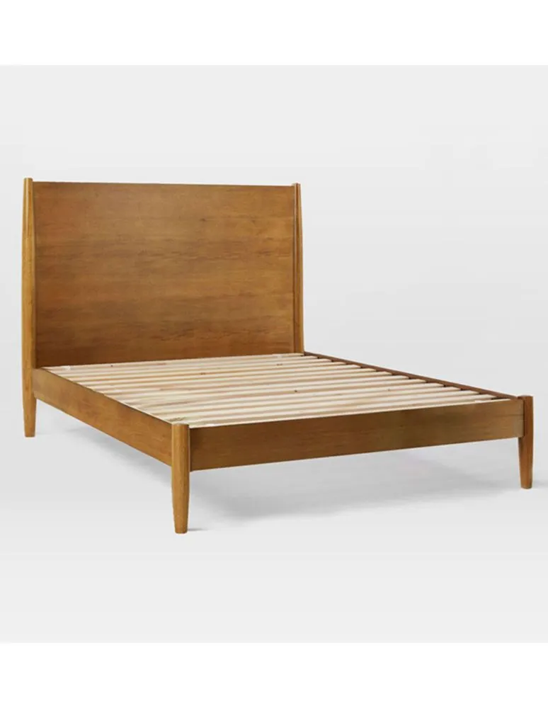 Cama Mid Century de madera