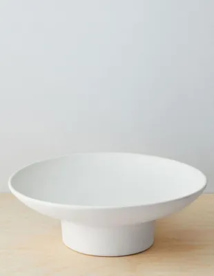 Centro de Mesa Pure White Ceramic